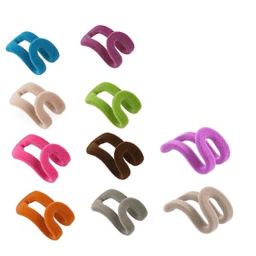 SOESFOUFU 10 Stück Rutsch Mini Flocking Kleiderbügel Haken Halter für Kleiderständer Praktische Aufhänger zur Raumoptimierung aus Robustem SOESFOUFU 10 Stück Rutsch Mini Flocking Kleiderbügel Haken Halter für Kleiderständer Praktische Aufhänger zur Raumoptimierung aus Robustem von SOESFOUFU