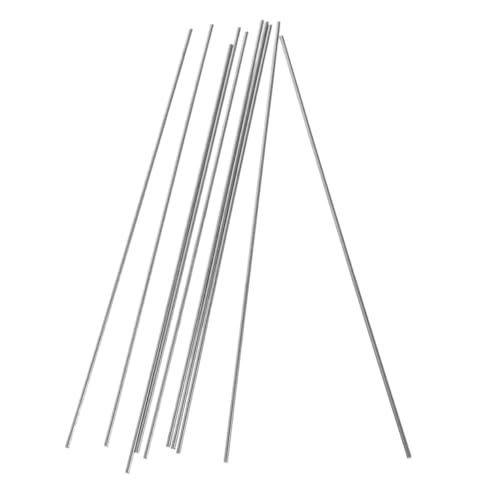 SOESFOUFU 10 Stück Teiliges Edelstahl Stäbe Pins für Blocking Board Stabile Fixierung Rostfrei Wiederverwendbar Rod Pins für Professionelles Häkeln und Stricken SOESFOUFU 10 Stück Teiliges Edelstahl Stäbe Pins für Blocking Board Stabile Fixierung Rostfrei Wiederverwendbar Rod Pins für Professionelles Häkeln und Stricken von SOESFOUFU