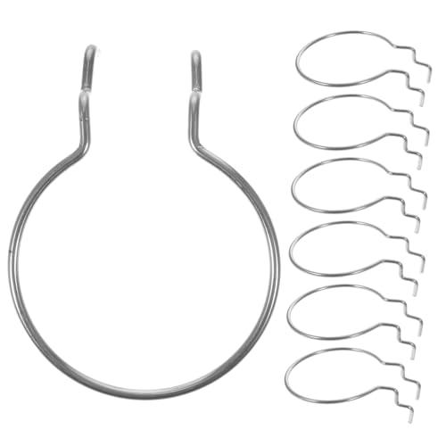 SOESFOUFU 10 Stück Teiliges Pegboard Haken aus Edelstahl Belastbare Doppel Draht Halter für Lochwand Kompakt und Langlebig für Laden Werkstatt Garage und Haushaltsorganisation von SOESFOUFU