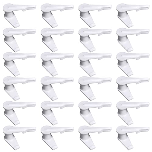 SOESFOUFU 100 Stück Rotierbare Lampenschirm Clips Deckenlampen Halterung Material Leichte und Praktische Lichtabdeckung für Sichere Befestigung SOESFOUFU 100 Stück Rotierbare Lampenschirm Clips Deckenlampen Halterung Material Leichte und Praktische Lichtabdeckung für Sichere Befestigung von SOESFOUFU