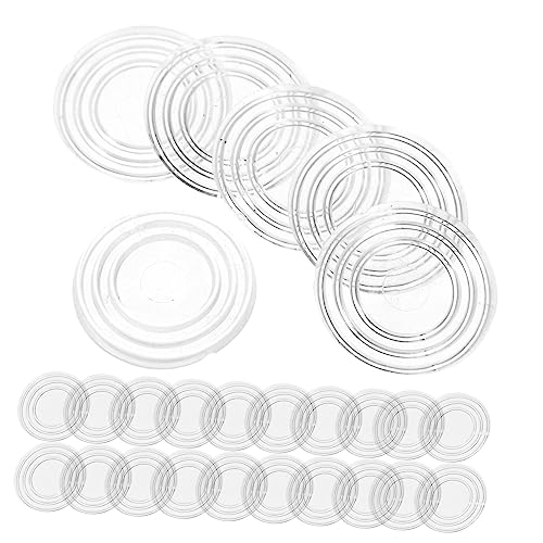 SOESFOUFU 100 Stück Transparent Tischpuffer für Glastische Antirutsch Gummipuffer Selbstklebend Klar Durchmesser Schutz für Glasoberflächen und Möbel SOESFOUFU 100 Stück Transparent Tischpuffer für Glastische Antirutsch Gummipuffer Selbstklebend Klar Durchmesser Schutz für Glasoberflächen und Möbel von SOESFOUFU