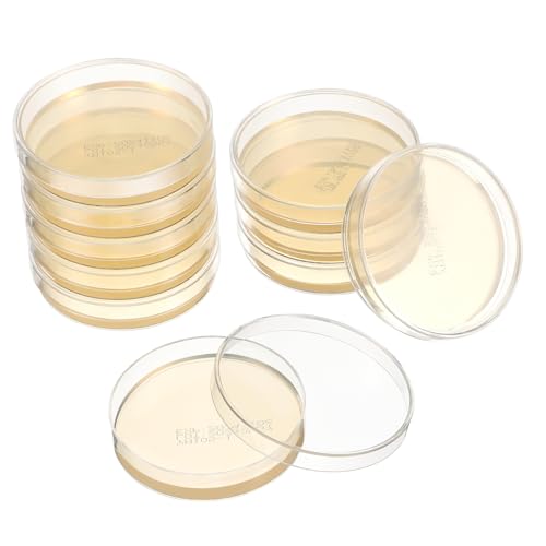 SOESFOUFU 10stücke Agarplatten Vorgegossene Nährböden Für Wissenschaftliche Experimente Mikrobiologie Und Schulprojekte Für Kulturisolierung Und Anwendungen von SOESFOUFU