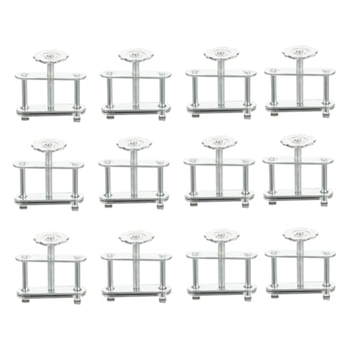 SOESFOUFU 12 Stück Teiliges Verstellbare Drehbare Schlauchschellen aus Rostfreiem Material für Präzise Durchflusskontrolle in Labor und Technik Einfach zu Bedienen Robust und SOESFOUFU 12 Stück Teiliges Verstellbare Drehbare Schlauchschellen aus Rostfreiem Material für Präzise Durchflusskontrolle in Labor und Technik Einfach zu Bedienen Robust und von SOESFOUFU