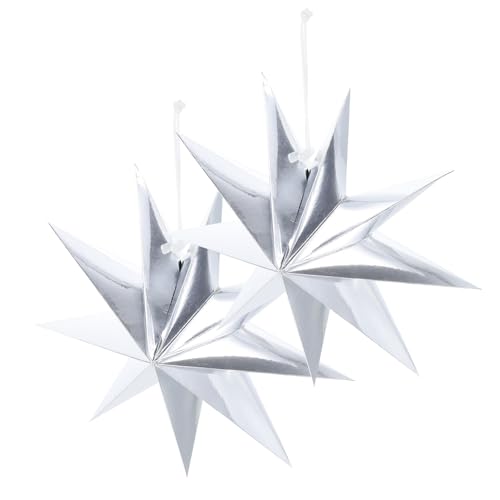 SOESFOUFU 2 Stück Origami Papierlampenschirme in Neun punkte sternform Kreative Faltbare Lampenschirme Umweltfreundliche Lichtdekorations abdeckung für Wohnzimmer Schlafzimmer und Festliche SOESFOUFU 2 Stück Origami Papierlampenschirme in Neun punkte sternform Kreative Faltbare Lampenschirme Umweltfreundliche Lichtdekorations abdeckung für Wohnzimmer Schlafzimmer und Festliche von SOESFOUFU