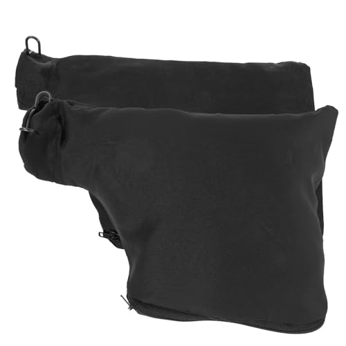 SOESFOUFU 2 Stück Staubsack für Sägen Staubbeutel mit Reißverschluss für Schneidemaschinen Staubabsaugung Werkstatt Staubschutz Tasche für Elektrowerkzeuge von SOESFOUFU