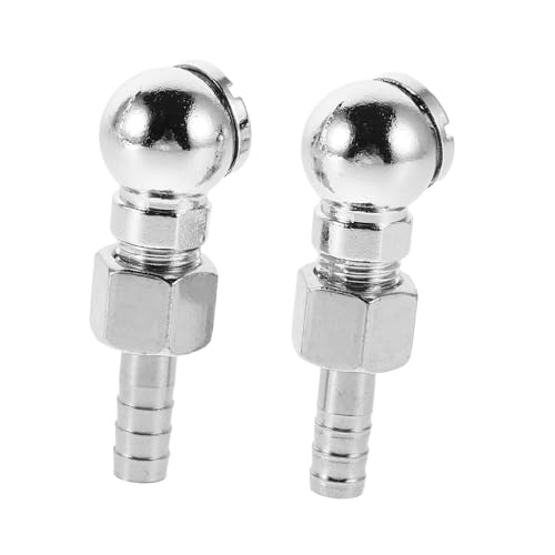 SOESFOUFU 2 Stücke Auto Reifen Schlauch Adapter Ball Fuß Air Chuck Reifen Inflator Düse Quick Connect Für Fahrzeug Lkw Luft Kompressor Anhänge von SOESFOUFU