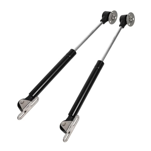 SOESFOUFU 2Stücke Deckelstützscharnier Klappbares Scharnier Hydraulische Unterstützung für Schrankrahmentüren Platzsparendes Design Installieren von SOESFOUFU