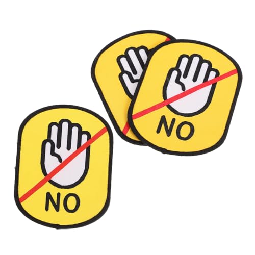SOESFOUFU 3stücke Wiederverwendbare Hundeleine Aufkleber Nicht Anfassen Patches Für Leinenhaken Und Schlaufen Haustier Warnschild Sticker Zur Identifikation Von Hunden von SOESFOUFU