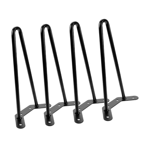 SOESFOUFU 4 Stück Metall Tischbeine Hairpin Tischfüße für DIY Projekte Höhenverstellbare Möbelfüße für Esstisch Nachttisch Couchtisch Stabil und Langlebig Höhe SOESFOUFU 4 Stück Metall Tischbeine Hairpin Tischfüße für DIY Projekte Höhenverstellbare Möbelfüße für Esstisch Nachttisch Couchtisch Stabil und Langlebig Höhe von SOESFOUFU