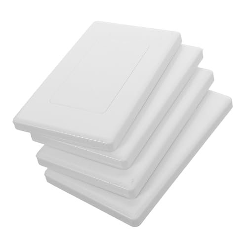 SOESFOUFU 4 Stück Teiliges Abdeckplatten für Elektrische Steckdosen Einfache Installation Zuverlässiges Material für Kabelorganisation und Schutz von Elektrischen Verbindungen SOESFOUFU 4 Stück Teiliges Abdeckplatten für Elektrische Steckdosen Einfache Installation Zuverlässiges Material für Kabelorganisation und Schutz von Elektrischen Verbindungen von SOESFOUFU
