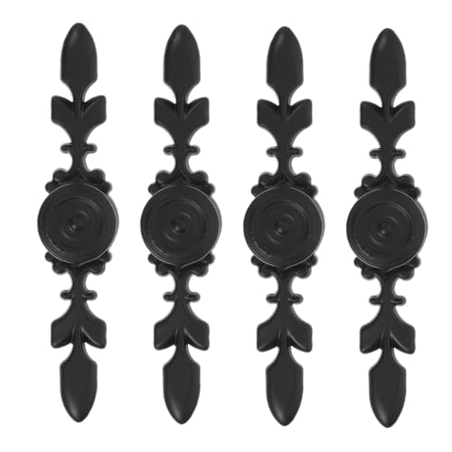 SOESFOUFU 4 Stück Teiliges Aluminiumlegierung Schrankgriff Set Einzelnes Loch Retro Vintage Stil und Robust Einfache Montage Geeignet für Kommode Nachttisch Kleiderschrank und Küchenschränke SOESFOUFU 4 Stück Teiliges Aluminiumlegierung Schrankgriff Set Einzelnes Loch Retro Vintage Stil und Robust Einfache Montage Geeignet für Kommode Nachttisch Kleiderschrank und Küchenschränke von SOESFOUFU