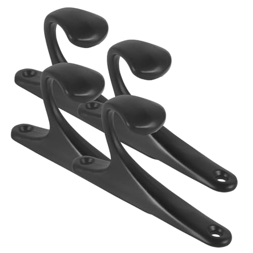 SOESFOUFU 4 Stück Teiliges Vintage Wandhaken aus Robustem Aluminiumlegierung Verschleißfest Starke Tragkraft Stilvoller Antiker Kleiderhaken für Schlafzimmer und Garderobe Eleganter Metall von SOESFOUFU