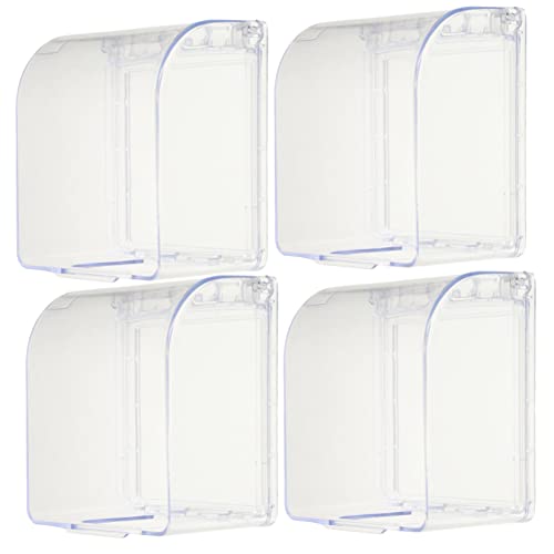 SOESFOUFU 4 Stück Wasserdichte Steckdosenabdeckung Schutzabdeckungen für und Außensteckdosen Robuster Schutz Pc Material Transparentes Design für Verschiedene Steckdosenarten SOESFOUFU 4 Stück Wasserdichte Steckdosenabdeckung Schutzabdeckungen für und Außensteckdosen Robuster Schutz Pc Material Transparentes Design für Verschiedene Steckdosenarten von SOESFOUFU