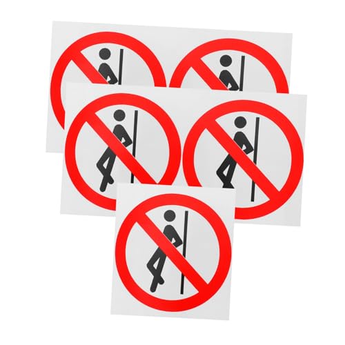 SOESFOUFU 5 Stück Teiliges Warnschild Aufkleber Selbstklebend No Leaning Hinweis Sicherheitsaushang Für Glatte Oberflächen Industrie Warnetiketten Für Gefahrenbereiche SOESFOUFU 5 Stück Teiliges Warnschild Aufkleber Selbstklebend No Leaning Hinweis Sicherheitsaushang Für Glatte Oberflächen Industrie Warnetiketten Für Gefahrenbereiche von SOESFOUFU