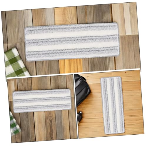 SOESFOUFU 5 Stück Waschbare Wiederverwendbare Mop Ersatzpads mit Hoher Saugfähigkeit Selbstklebend Flach Robuste Reinigungspads für Fliesenböden Schnelltrocknend Rutschhemmend SOESFOUFU 5 Stück Waschbare Wiederverwendbare Mop Ersatzpads mit Hoher Saugfähigkeit Selbstklebend Flach Robuste Reinigungspads für Fliesenböden Schnelltrocknend Rutschhemmend von SOESFOUFU
