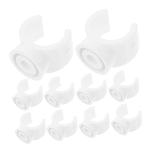 SOESFOUFU 50 Stück PVC U Förmige Rohrklemmen Robuste Kunststoffschellen für Wasser Kabel und Gasleitungen Installieren für Zuhause und Gewerbe SOESFOUFU 50 Stück PVC U Förmige Rohrklemmen Robuste Kunststoffschellen für Wasser Kabel und Gasleitungen Installieren für Zuhause und Gewerbe von SOESFOUFU