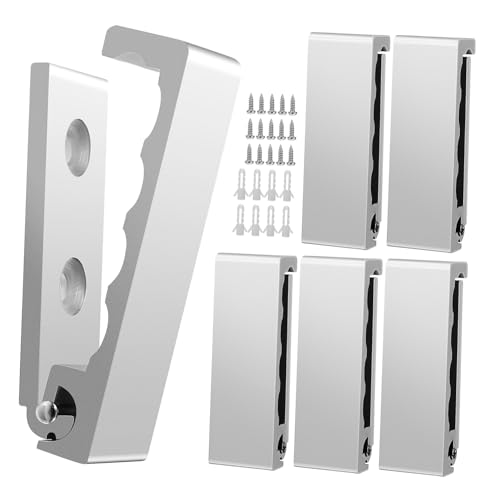 SOESFOUFU 6Stücke Faltbare Wandhaken Platzsparende Kleiderhaken mit Schraubmontage für Handtücher Kleidung und Rucksäcke Design SOESFOUFU 6Stücke Faltbare Wandhaken Platzsparende Kleiderhaken mit Schraubmontage für Handtücher Kleidung und Rucksäcke Design von SOESFOUFU