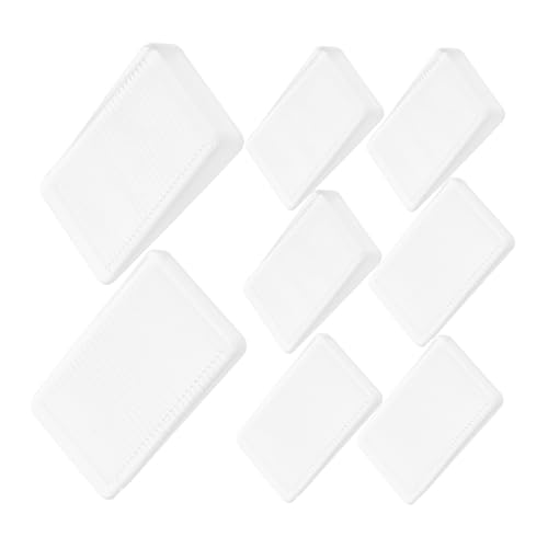 SOESFOUFU 8 Stück Teiliges Möbelfüße aus Festem Gummi rutschfest und Verformungsbeständig Möbelkeile und Nivellierhilfen für Tisch Schrank Waschmaschine Stabiler Bodenschutz für Zuhause und SOESFOUFU 8 Stück Teiliges Möbelfüße aus Festem Gummi rutschfest und Verformungsbeständig Möbelkeile und Nivellierhilfen für Tisch Schrank Waschmaschine Stabiler Bodenschutz für Zuhause und von SOESFOUFU