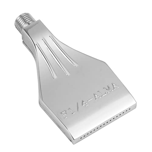 SOESFOUFU Aluminiumlegierung Flachdüse Luftdüse Blower Zubehör für Windkühlung Kompressor Ausblasdüse mit Montagebohrungen zur Gleichmäßigen Luftverteilung von SOESFOUFU