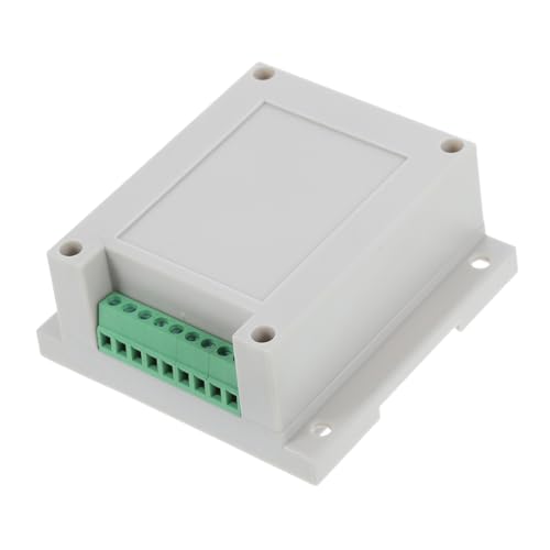 SOESFOUFU Anschlussdose Verteilerschrank Anhängerzubehör elektrischer Drahtanschluss Anschlussblock Kabelklemmenblock Schraubklemmenblock elektrischer Projektfall ABS-Kunststoff Weiß von SOESFOUFU