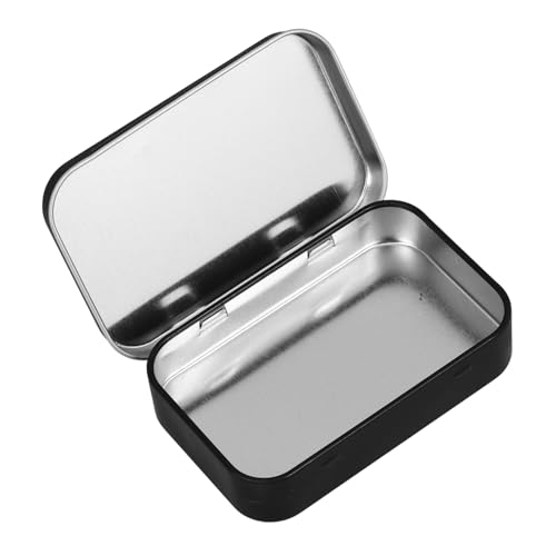SOESFOUFU Metallbox Mit Deckel Kleine Aufbewahrungsdose Für Bürobedarf Für Reisen Organisation Von Kleinteilen Rostfreies Design Einfach Zu Reinigen von SOESFOUFU