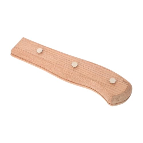 SOESFOUFU Buche Küchenmessergriff Ersatz Cuttergriff Küchencuttergriff Cutterzubehör Griff Für Cuttergriff Ersatz Rutschfester Handgriff Cutter Austauschbarer Griff von SOESFOUFU