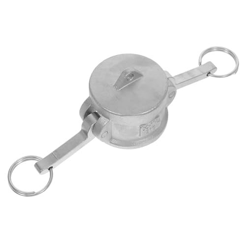 SOESFOUFU Camlock Edelstahl Staubkappe Dc Ausführung Innen-ø Schnellkupplung Verschluss Leckschutz für Öl-tankwagen Ventilsysteme Vielseitig und Leicht Handhabbar SOESFOUFU Camlock Edelstahl Staubkappe Dc Ausführung Innen-ø Schnellkupplung Verschluss Leckschutz für Öl-tankwagen Ventilsysteme Vielseitig und Leicht Handhabbar von SOESFOUFU