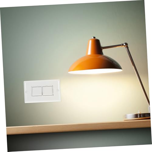 SOESFOUFU Doppel Wippschalter Amp mit Zwei Unabhängigen Schaltern und Lichtabdeckung Modernes Design Platzsparend Hitzebeständig für Wohn und Geschäftsbereiche Inklusive Wandabdeckung SOESFOUFU Doppel Wippschalter Amp mit Zwei Unabhängigen Schaltern und Lichtabdeckung Modernes Design Platzsparend Hitzebeständig für Wohn und Geschäftsbereiche Inklusive Wandabdeckung von SOESFOUFU
