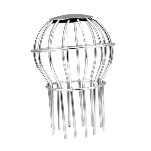 SOESFOUFU Edelstahl Bodenablauf Abdeckung Feines Maschendraht Sieb Anti- Dachrinnen Laubfilter Schutz für Außenbereich und Spülbecken mit Effektivem Blätterfang von SOESFOUFU