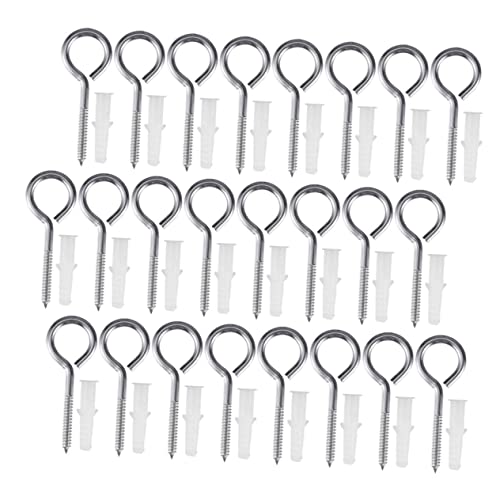 SOESFOUFU Edelstahl Ringschrauben Selbstschneidend Deckenhaken Schwerlast für Innen Außen Hängelampen Blumenkörbe Seile Aufhängung Langlebig und Einfach zu Montieren SOESFOUFU Edelstahl Ringschrauben Selbstschneidend Deckenhaken Schwerlast für Innen Außen Hängelampen Blumenkörbe Seile Aufhängung Langlebig und Einfach zu Montieren von SOESFOUFU