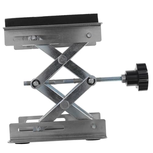 SOESFOUFU Labor Scherenhubtisch Manuell Verstellbar Hebebühne Hubbereich Langlebige Labor Hebebühne Lift Plattform für Präzise Laboreinsatz von SOESFOUFU