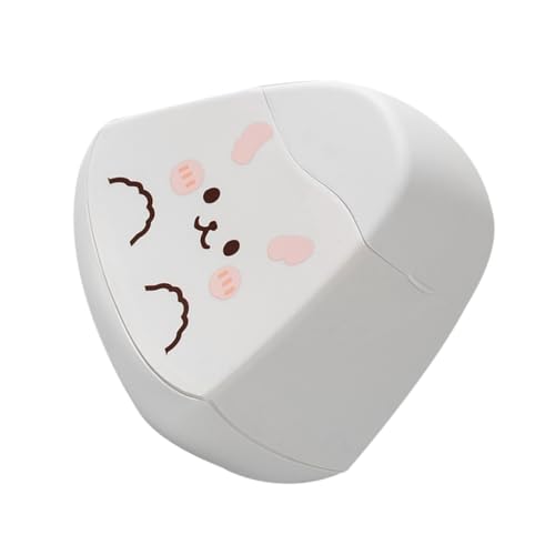 SOESFOUFU Mini Desktop Mülleimer Cartoon Design aus Robustem PP Kompakt und Platzsparend Stilvoller Papierkorb für Schreibtisch Büro und Zuhause Praktischer Kosmetik und von SOESFOUFU