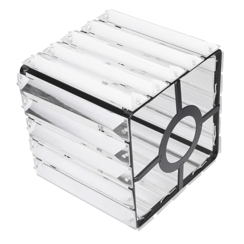 SOESFOUFU Moderner Glas Lampenschirm Deckenleuchte Lampenabdeckung Dekorativ Staubschutz Einfach Montage Für Schlafzimmer Wohnzimmer von SOESFOUFU