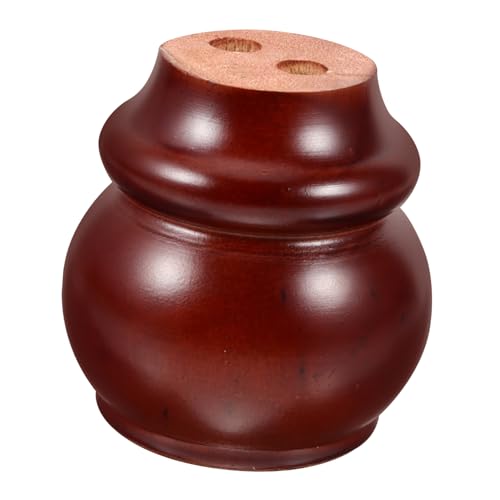 SOESFOUFU Möbelfüße Holz Höhe Dresser Legs Möbelbeine aus Holz mit Metallplatte für Sofa Tv Schrank Tisch Stuhl Ersatzfüße Langlebig Robust von SOESFOUFU