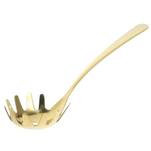 SOESFOUFU Pink Shell Nudelsieb Sieb Edelstahl Pastalöffel Küche Pasta Server Pasta Utensil Server Küchensieb Küchenhelfer Sieb Löffel von SOESFOUFU