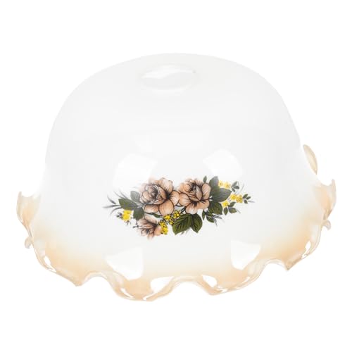 SOESFOUFU Weiße Glas Lampenschirm Ersatz Retro Dekorativer Lampenschirm aus Hochwertigem Glas Geeignet für Tischlampen Wandlampen Deckenlampen Rustikaler Lichtschutz für Schlafzimmer und SOESFOUFU Weiße Glas Lampenschirm Ersatz Retro Dekorativer Lampenschirm aus Hochwertigem Glas Geeignet für Tischlampen Wandlampen Deckenlampen Rustikaler Lichtschutz für Schlafzimmer und von SOESFOUFU