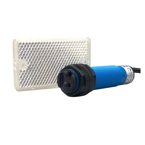 M18 2m optischer Sensor spiegelreflektierender fotoelektrischer Näherungsschalter PE18 for die Glasfaserproduktion (Color : PE18-R2, Size : AC NC) von SOEWGAIJI