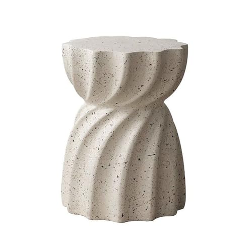 Couchtisch Rund,wohnzimmertisch,kleiner Tisch,Hochglanz-Tischplatte, Marmoriert, ,Sofa-Beistelltisch, Runder Couchtisch, Wohnzimmer, Schlafzimmer, Arbeitszimmer, Bar, Hotel, Außenbereich, Büro, Schule von SOFACHEN