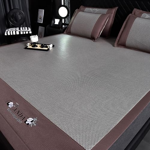 Sommer Schlafmatte Bambus, Faltbare Bambus-kühlmatratze, Bambusmatte Bett Schlafen Pad, Für Die Kühlung Im Schlafzimmer Zu Hause-faltbar Erfrischend, Atmungsaktiv,Doppelseitige Verwendung(Color D,180c von SOFACHEN