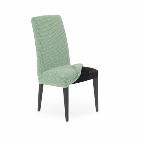 SOFASKINS® Esszimmerstuhlbezüge, 2er-Pack, super elastisch, atmungsaktiv und langlebig, Stuhlbezug mit Rückenlehne, einfach anzubringen, Maße 40-60 cm, Türkis von SOFASKINS
