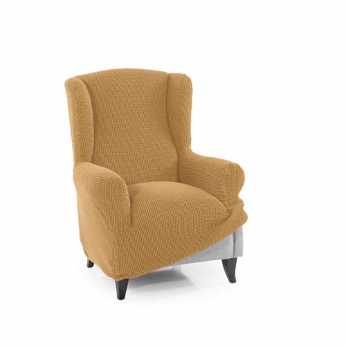 SOFASKINS® Sofabezug für 1-Sitzer, super elastisch, Sofabezug mit einzigartigem Design, atmungsaktiv und langlebig, einfach anzubringen, Größe 70-110 cm, Gelb von SOFASKINS