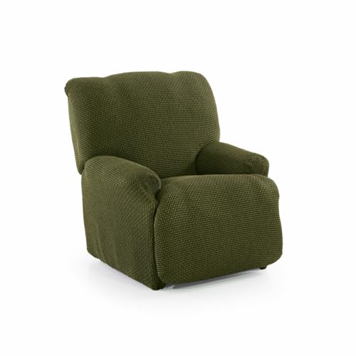 SOFASKINS® Sofabezug für Relaxsessel, super elastisch, Sofabezug mit einzigartigem Design, atmungsaktiv und langlebig, einfach anzubringen, Größe 70-90 cm, Grün von SOFASKINS