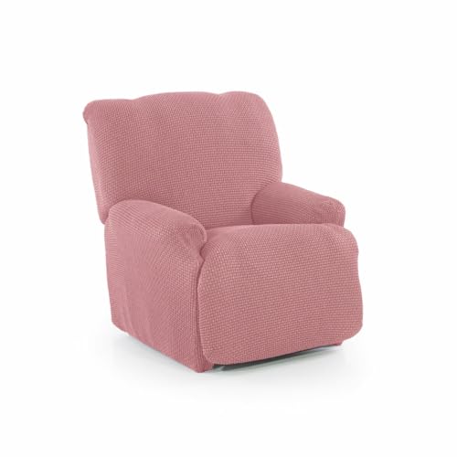 SOFASKINS® Sofabezug für Relaxsessel, super elastisch, Sofabezug mit einzigartigem Design, atmungsaktiv und langlebig, einfach anzubringen, Größe 70-90 cm, Rosa von SOFASKINS