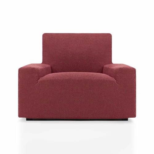 SOFASKINS® super elastischer überzug, Sofabezug 1 sitzer, atmungsaktiv, bequem und langlebig, Sofa überzug, Einfach anzubringen, Maße (70-110Cm), Farbe Dunkle Fuxie von SOFASKINS