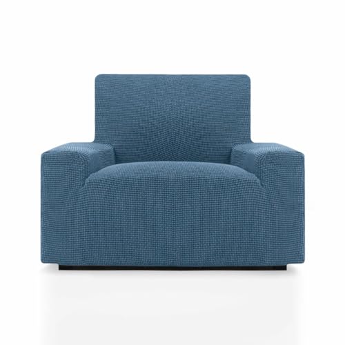 SOFASKINS® super elastischer überzug, Sofabezug 1 sitzer, atmungsaktiv, bequem und langlebig, Sofa überzug, Einfach anzubringen, Maße (70-110Cm), Farbe Himmelblau von SOFASKINS