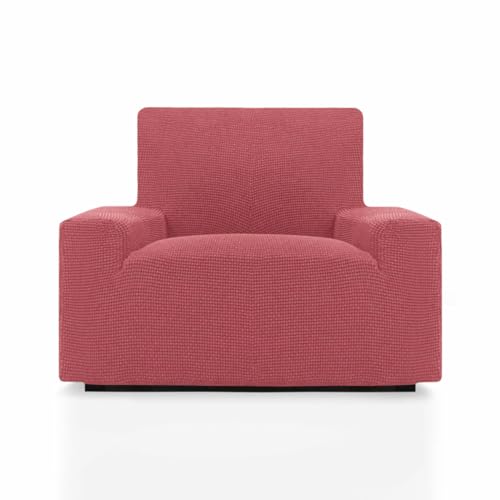SOFASKINS® super elastischer überzug, Sofabezug 1 sitzer, atmungsaktiv, bequem und langlebig, Sofa überzug, Einfach anzubringen, Maße (70-110Cm), Farbe Klare Fuxie von SOFASKINS