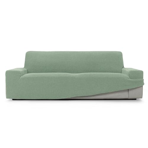 SOFASKINS® super elastischer überzug, Sofabezug 2 sitzer, atmungsaktiv, bequem und langlebig, Sofa überzug, Einfach anzubringen, Maße (140-180Cm), Farbe Türkis von SOFASKINS