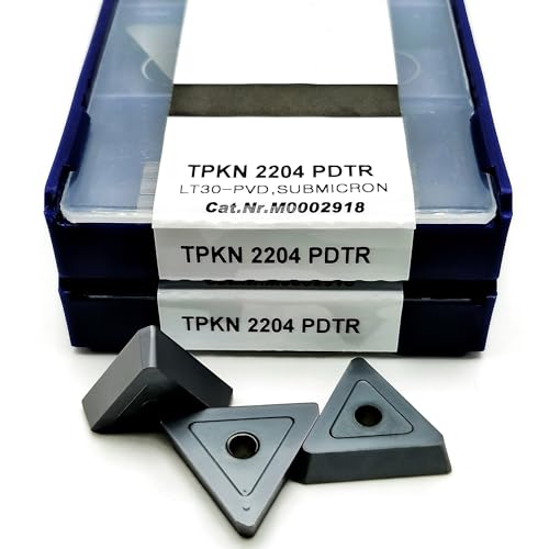 10 STÜCKE TPKR TPKN 2204 PDTR LT30 CNC-Werkzeugmaschinen-Außendrehwerkzeug PVD-Hartmetalleinsatzfräser TPKR22 TPKN 22 Wendeschneidplatten(TPKN 2204 PDTR LT30) von SOFBO