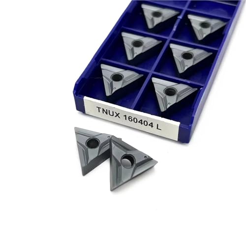 10PCS TNUX160404R LT10 TNUX160408L LT10 CNC Einsatz Hartmetall Einsatz Interne Drehen Schneiden Gesicht Fräsen Drehmaschine Werkzeuge Metall TNUX Wendeschneidplatten(TNUX160404L LT10) von SOFBO