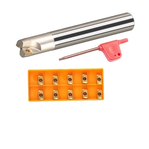 1set BAP300R Fräser 1135 CNC Cutter BAP 300R C10 12 14 16 20 Fräsen Werkzeug Halter CNC Fräsen Grobe Bearbeitung Hartmetall(Yellow,300R C20-21-120-2T 3) von SOFBO